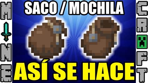 crafteo saco Minecraft